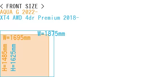 #AQUA G 2022- + XT4 AWD 4dr Premium 2018-